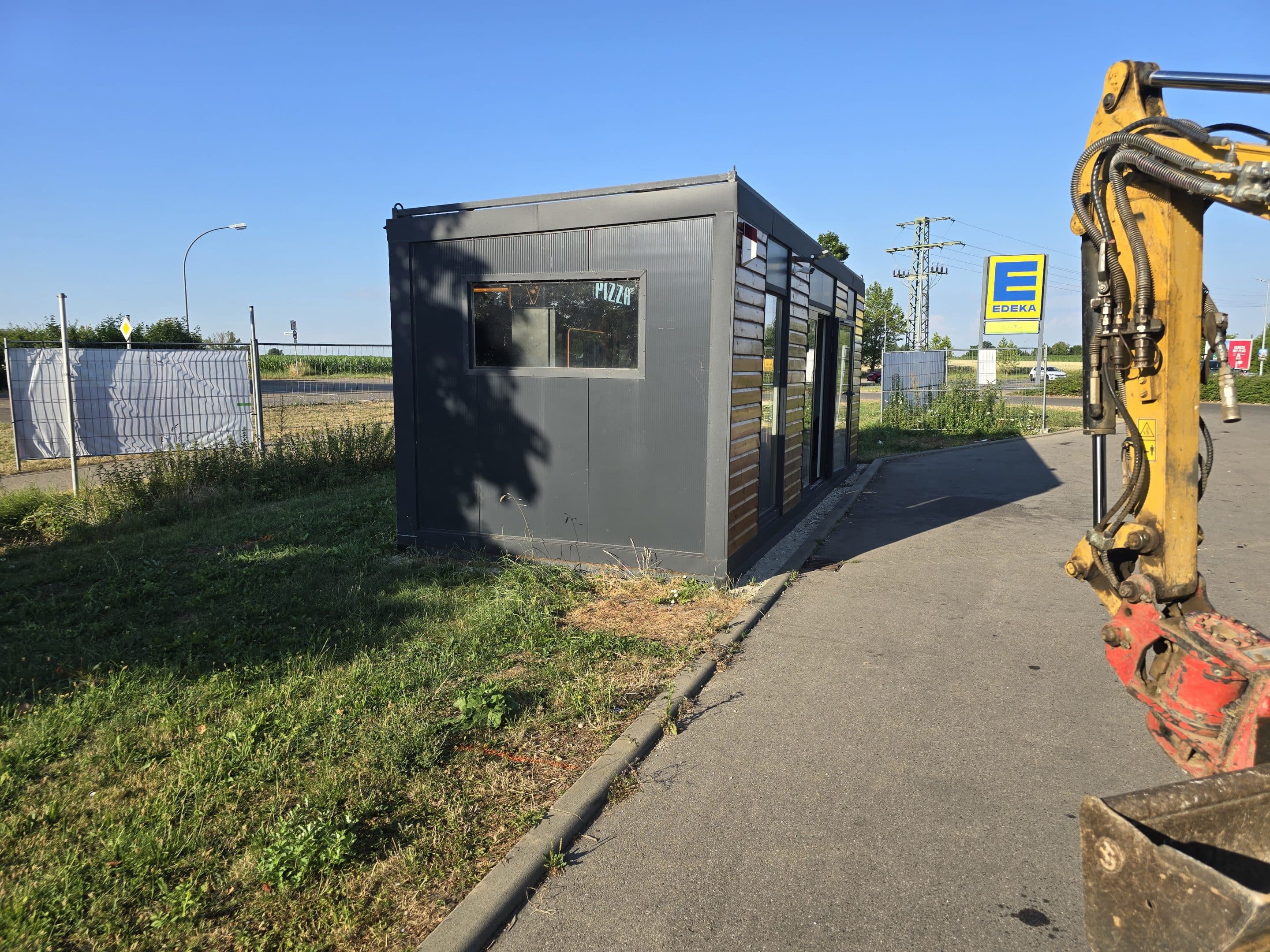 Vorher Container Bereich