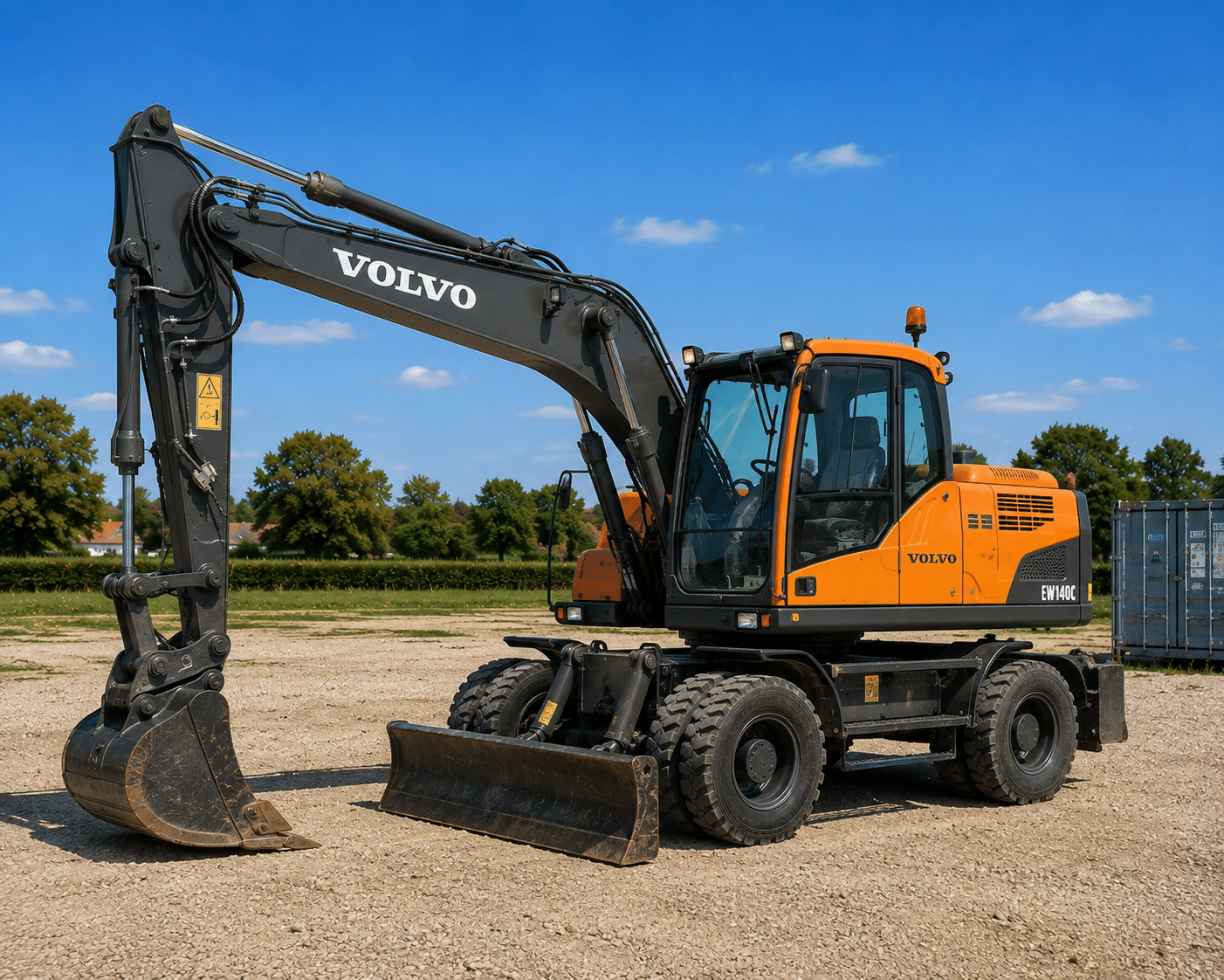Volvo EW140C Radbagger