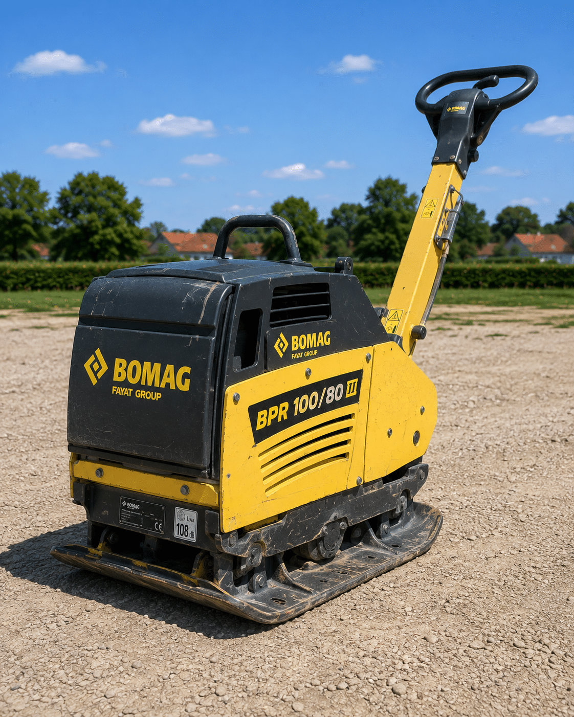 Bomag BPR 100/80 Rüttelplatte